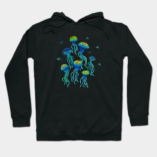 Swirly Jellyfish Hoodie